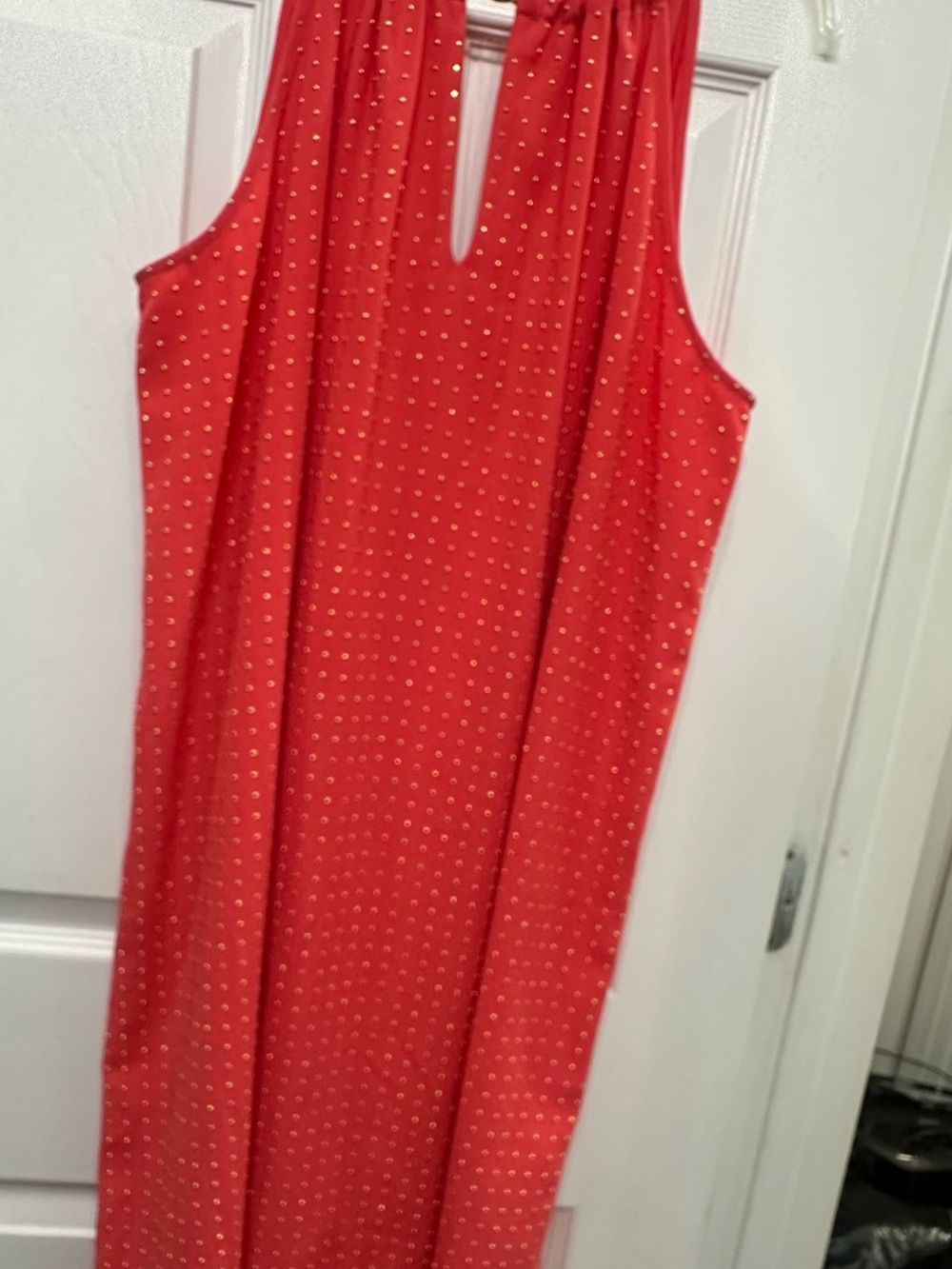 Michael Kors Halter Chain Link Shift Dress XL